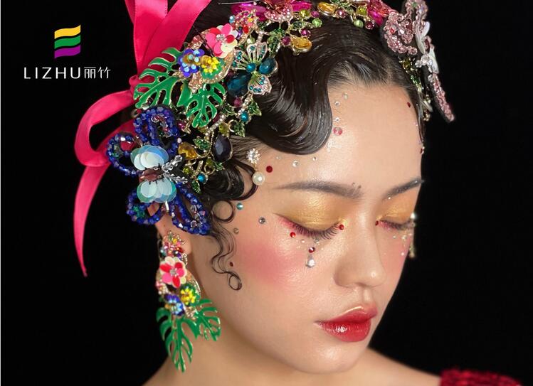 輕奢復古名媛造型，南寧化妝十大名校作品
