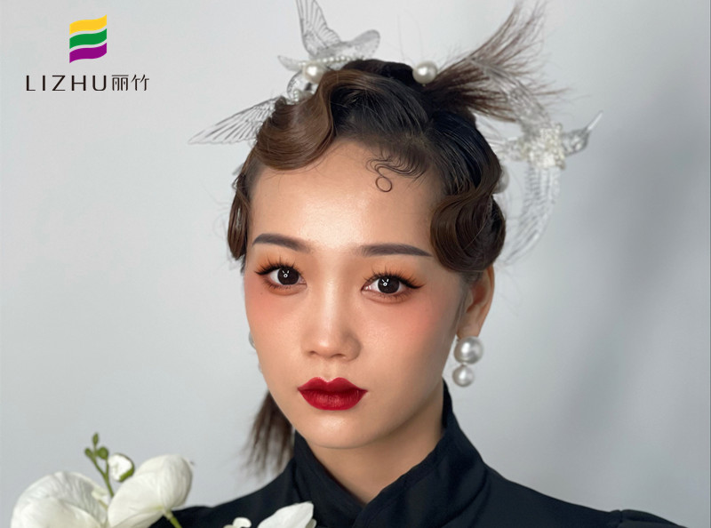新中式旗袍造型，南寧時尚新娘造型學校演繹中國風