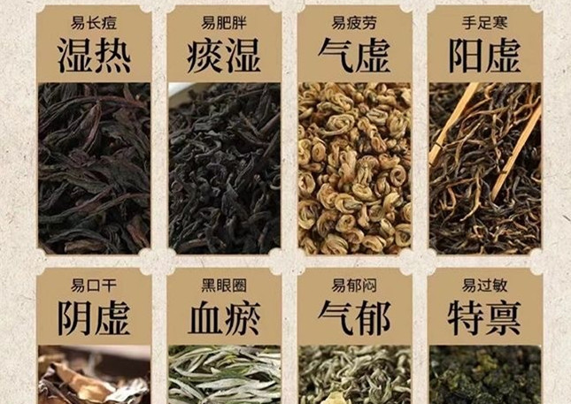 廣西美容美體學(xué)校：什么體質(zhì)喝什么茶