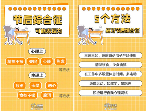 如何擺脫節(jié)后綜合癥？如何調(diào)整好狀態(tài)？