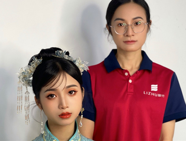 秀禾新娘，南寧新娘彩妝學(xué)員作品