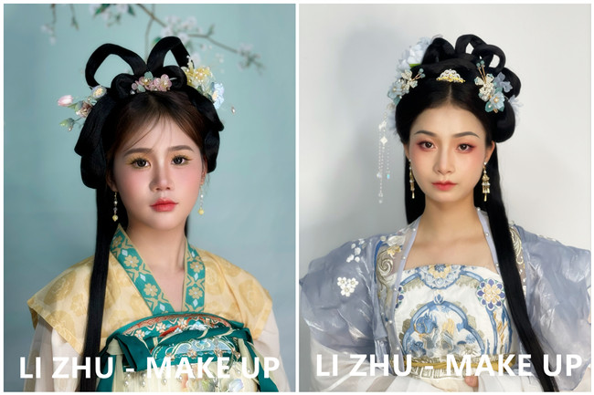 古風(fēng)造型，廣西彩妝造型進修作品