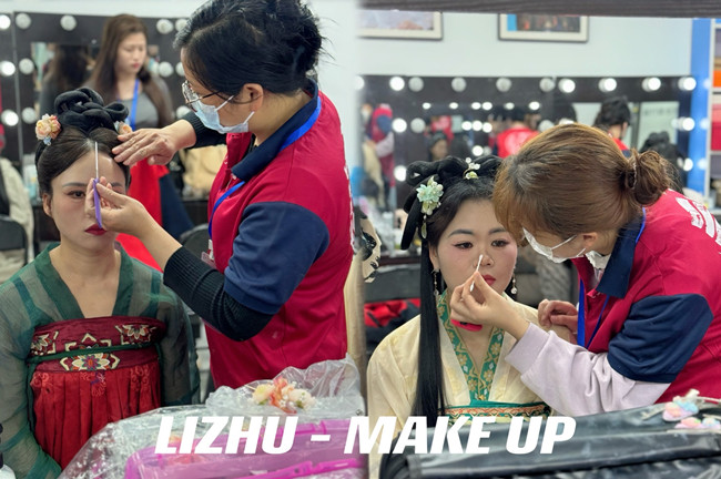 漢服造型妝容特點(diǎn)，廣西寫真彩妝學(xué)校課程講解