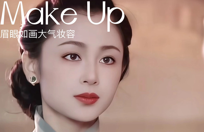 民國(guó)大女主妝容教程，南寧化妝專業(yè)培訓(xùn)