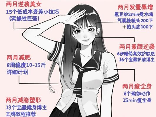想逆襲成“素顏美女”？跟著廣西美容與形象設計學校學