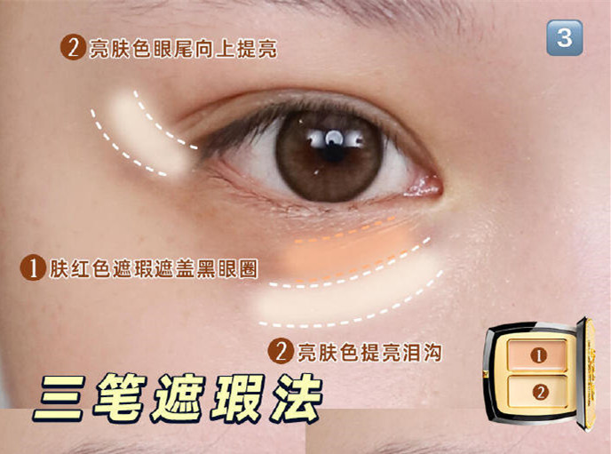 ?六種保姆級(jí)遮瑕畫法，廣西化妝造型師分享教程