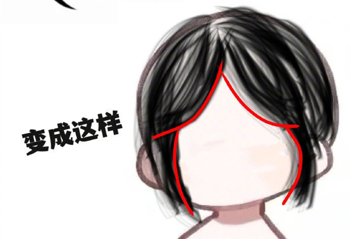 甜美八字劉海教程，學(xué)理發(fā)在南寧