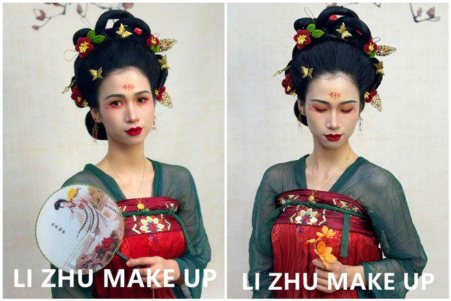 古風(fēng)漢服造型，廣西寫真旅拍培訓(xùn)學(xué)校作品