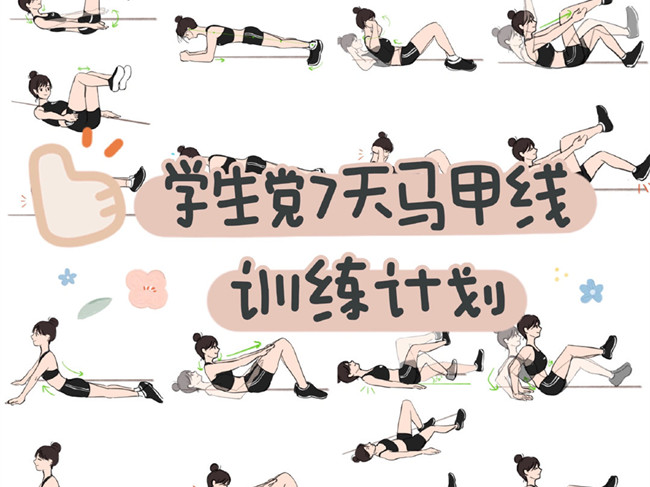 學生黨馬甲線訓練計劃，廣西美容美體訓練