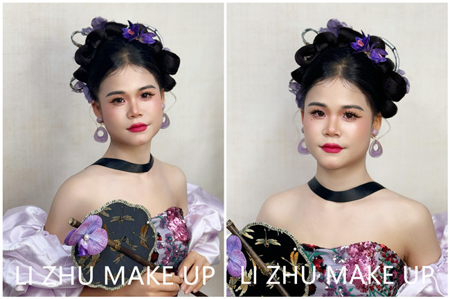 新中式東方造型，?南寧彩妝寫(xiě)真機(jī)構(gòu)作品