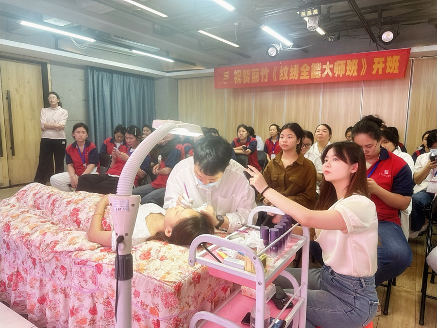 南寧紋繡培訓(xùn)開(kāi)班，技術(shù)拓客技巧大放送